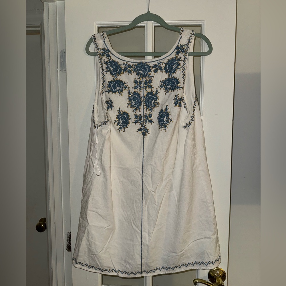 Beaded mini dress